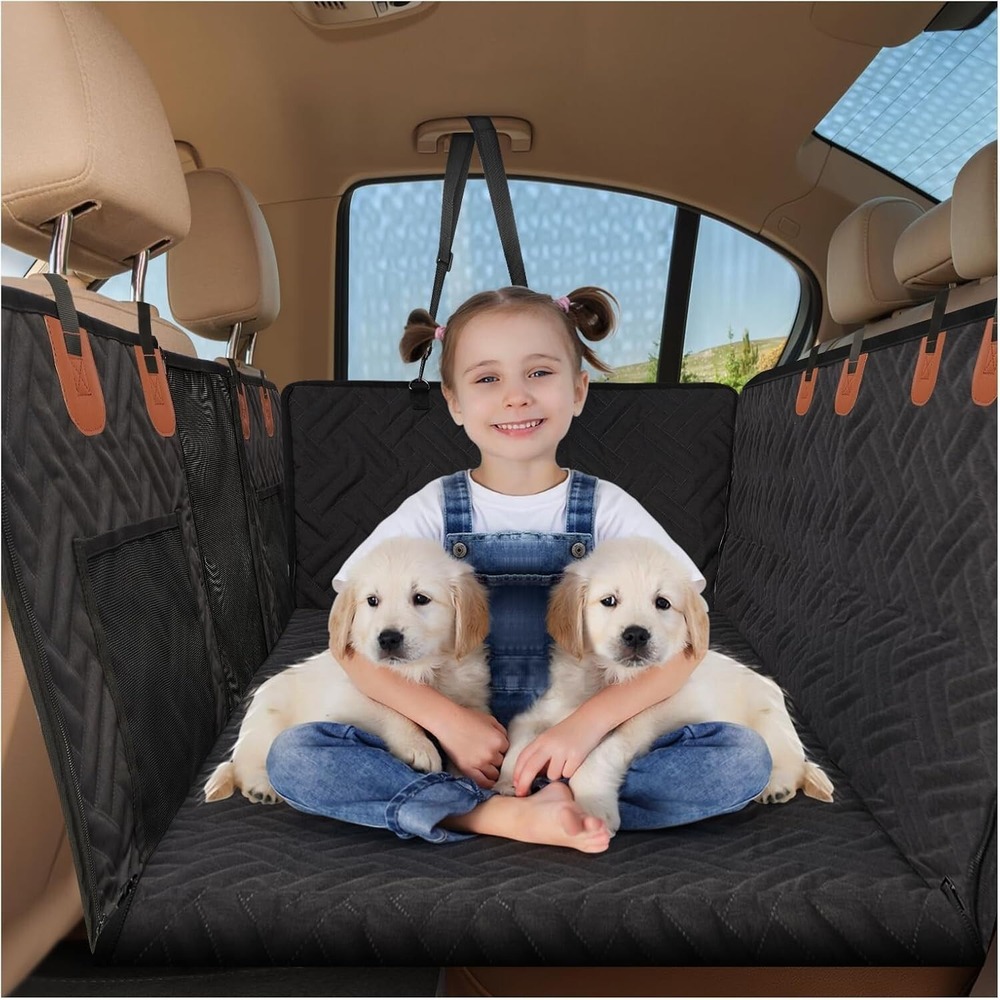 Waterproof Dog Car Seat Cover – Nonslip Hammock-Style Protector for SUVs & Cars